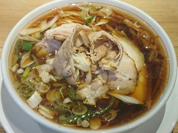 「バラそば醤油（あっさり）￥680＋肉増し￥100×2」@バラそば屋 上板橋店の写真