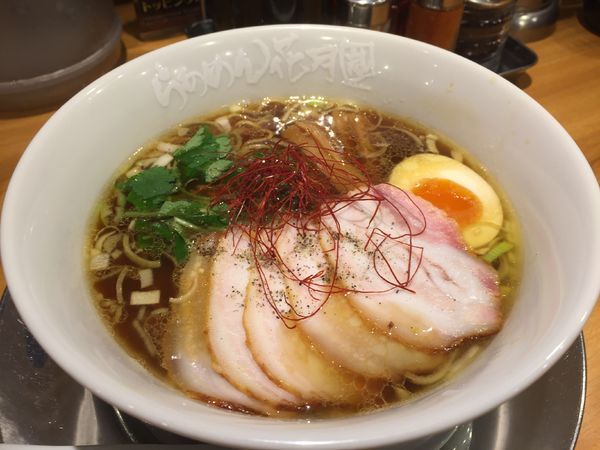 「淡麗醤油チャーシューメン」@らあめん花月嵐 中延店の写真