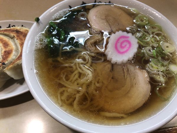 「手打ちラーメン650円」@青竹手打ちラーメン しまだやの写真