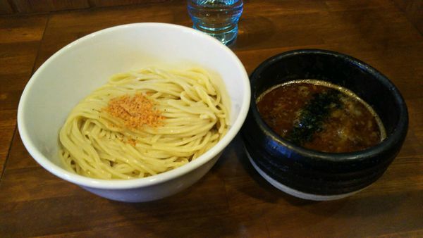 「味噌つけ麺+海老油」@麺や 蒼輝 AOIKAGAYAKIの写真
