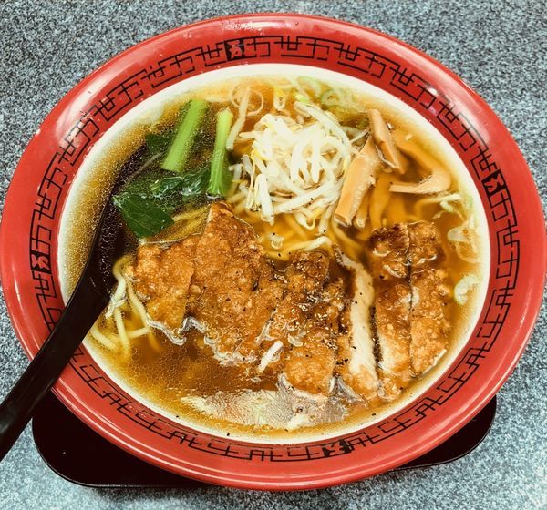 「排骨麺（麺固め￥850）」@万世麺店 有楽町店の写真