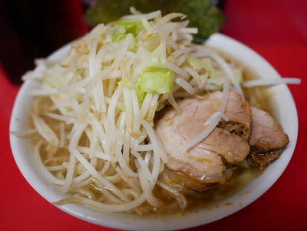 「小＋別皿辛味」@ラーメン二郎 千住大橋駅前店の写真