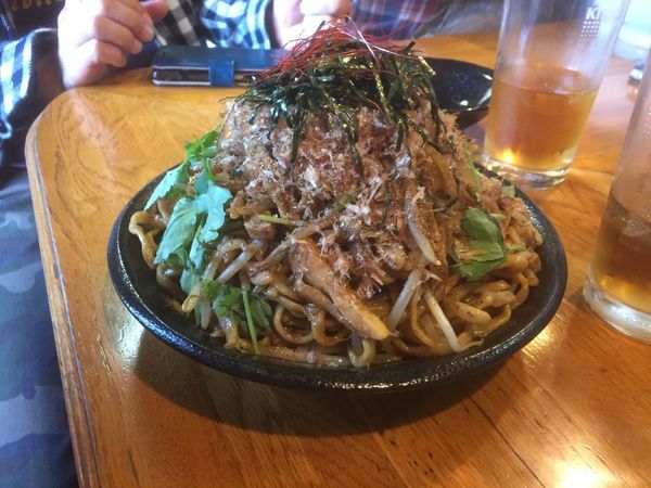 「【気まぐれ限定】鶏口焼麺(ラーメンそらver)¥750」@麺屋 鶏口の写真
