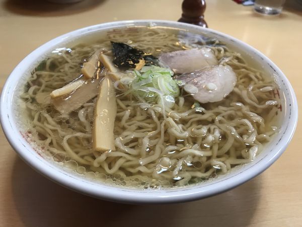 「中華そば 550円」@たらふくの写真
