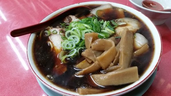 「中華そば竹入り☆」@新福菜館 本店の写真