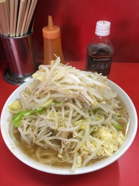 「小（ニンニク、ヤサイ多め）」@ラーメン二郎 松戸駅前店の写真
