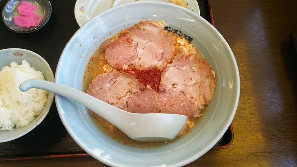 「タンタンメン ライス」@元祖ニュータンタンメン本舗 上田店の写真
