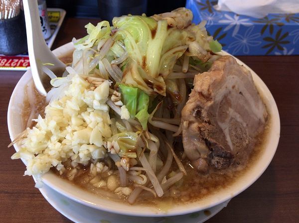 「らーめんヤサイニンニク（780円）」@麺屋 むげんの写真