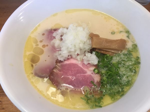 「限定 鶏白湯」@青山清湯そば 青ノ樹の写真