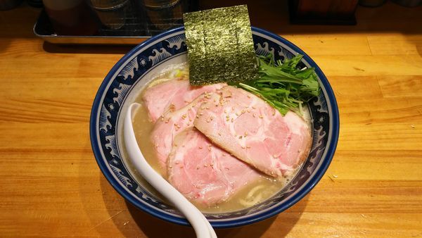 「濃熟塩らーめんチャーシュー」@○心厨房の写真