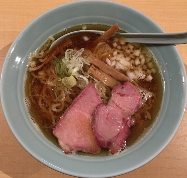 「中華そば750円」@中華そば 麦萬の写真