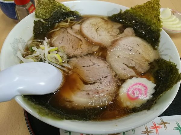 「チャーシューラーメン　（大盛）」@食堂大和の写真