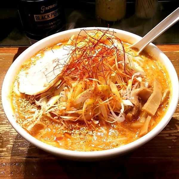 「みそ火山＋辛ネギ」@輝宗の写真