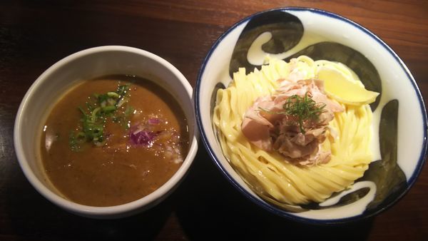 「純濃煮干つけ麺(中)」@九十九里煮干つけ麺 志奈田の写真