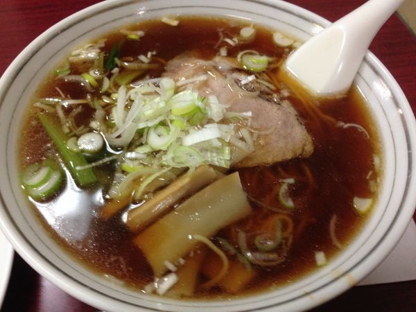「ラーメンカレーライスセット　￥９５０」@栄屋ミルクホールの写真