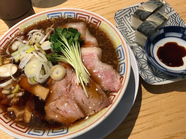 「サバ醤油そば」@サバ6製麺所 福島本店の写真