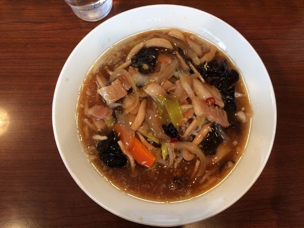 「メガあんかけラーメン（限定）」@メガガンジャの写真