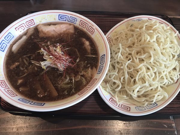 「つけソバ大盛 850円」@二丁目食堂の写真
