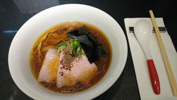 「醤油soba　９００円」@Japanese Soba Noodles 蔦の写真