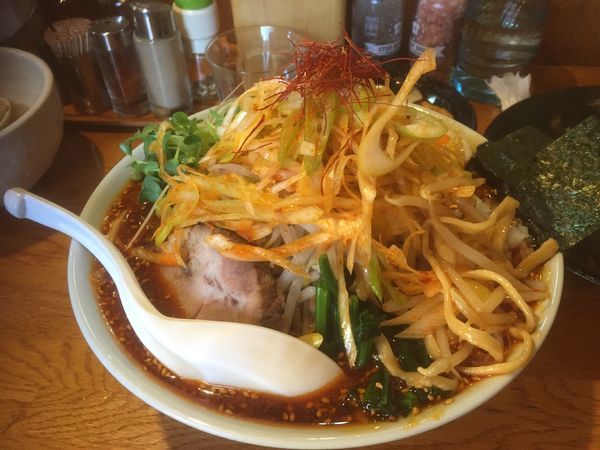 「辛煮干しそば(ラーメンそらver)¥750」@麺屋 鶏口の写真