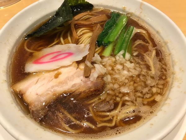 「極上煮干そば  850円」@銀座 朧月 鶏処の写真