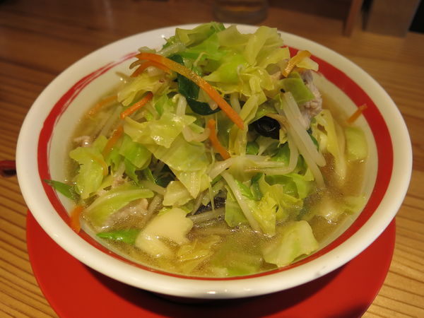 「近江ちゃんぽん(野菜1日盛り)：842円」@ちゃんぽん亭総本家 銀座インズ店の写真