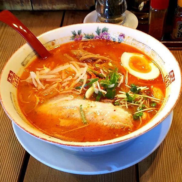 「みそらーめん」@支那そば屋 蘭丸の写真