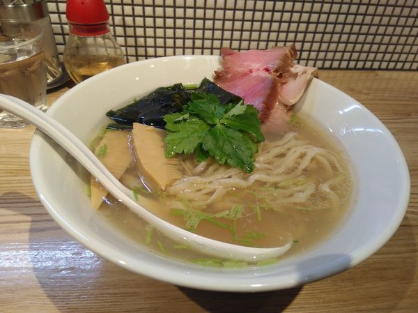 「貝塩らーめん」@らーめん 改の写真