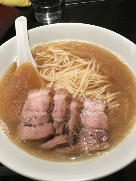 「肉そば」@自家製麺 伊藤 銀座店の写真
