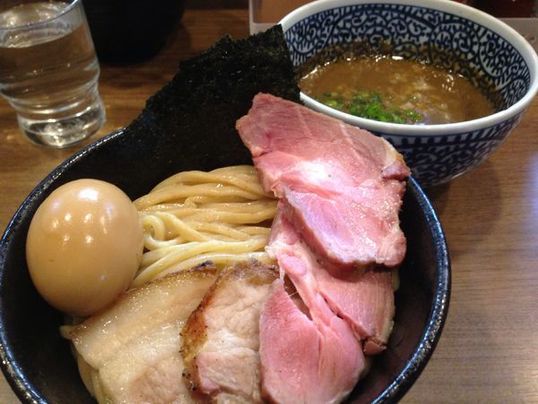 「チャーシュー極濃煮干しつけ麺」@煮干しつけ麺 宮元の写真