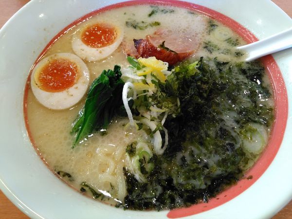 「鶏白湯らーめん(限定?)」@野菜らーめん 幸楽苑 青梅店の写真