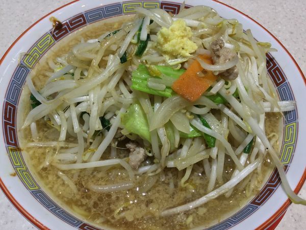 「赤味噌タンメン 野菜増し ¥850」@龍龍タンメンの写真