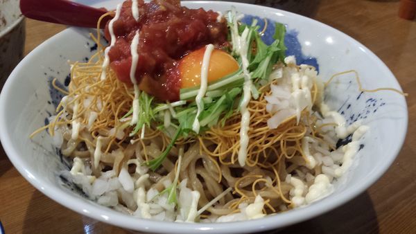 「【きまぐれ限定】冷製パリパリサルサ(G系麺ver.)」@ラーメン カワタカの写真