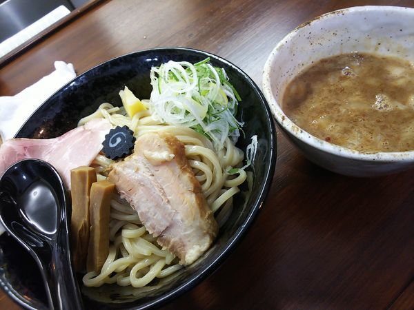 「肉鰹つけめん＆麺大盛」@らーめん 虎テツの写真