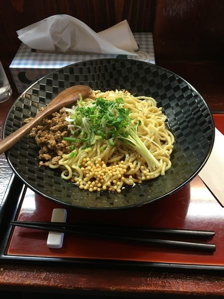「正宗担々麵」@担々麺専門 發巳 砥上店の写真