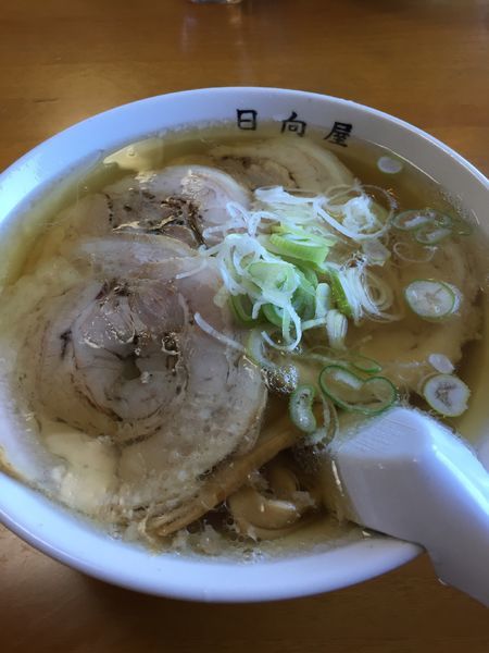 「チャーシューメン」@青竹手打ちラーメン 日向屋の写真