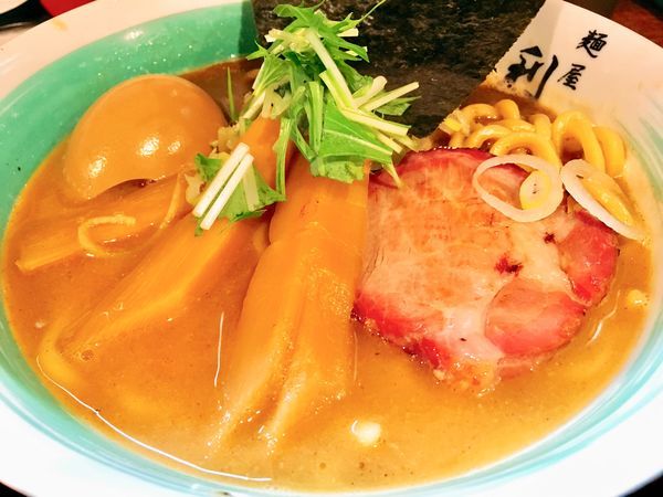 「☆らぁめん☆」@自家製麺 麺屋 利八の写真