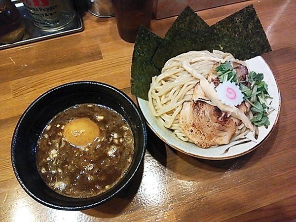 「特製魚介つけ麺（大）」@馳走麺 狸穴の写真