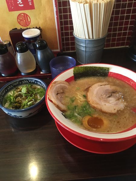 「まめぞうラーメン 高菜丼 810円」@ラーメンのまめぞう 草加本店の写真
