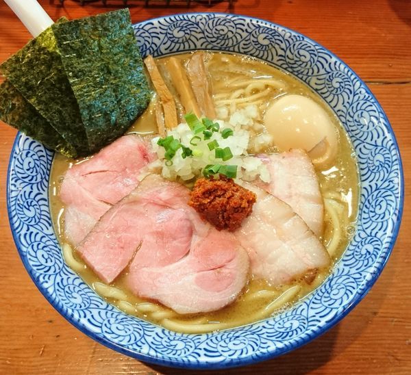 「濃厚豚骨魚介らーめん(中盛)」@麺処 ほん田の写真