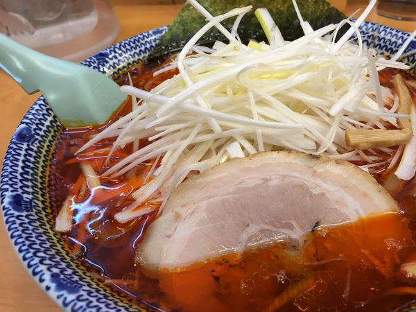 「激辛ねぎらーめん」@麺家 大勝軒の写真