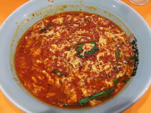 「タンタンメン（大辛）（750円）＋ニラ（150円）」@元祖ニュータンタンメン本舗 横浜店の写真