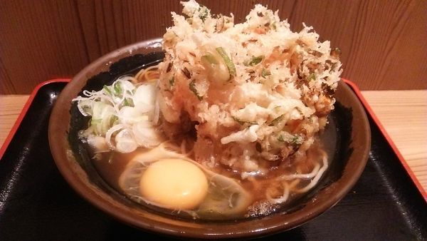 「天玉そば 460円」@そば田 新橋店の写真