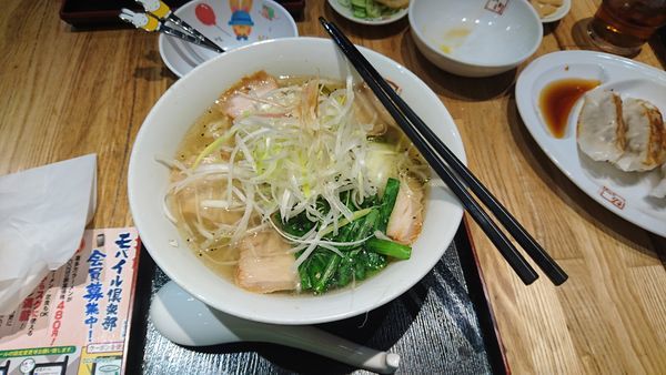 「青唐うま塩ラーメン」@喜多方ラーメン 坂内 石川町店の写真