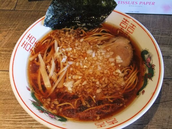 「ラーメン（550円）」@つけ麺 アメミ屋の写真