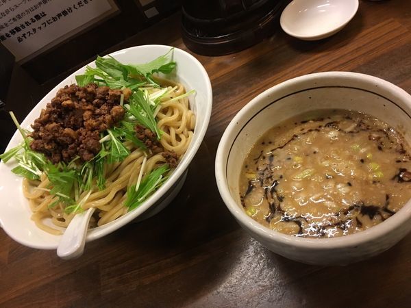 「担々つけ麺」@濃厚つけ麺 茜堂の写真