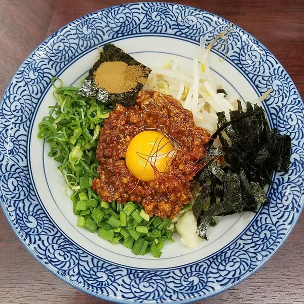 「台湾まぜそば680円」@元祖熟成細麺 香来 中央市場店の写真