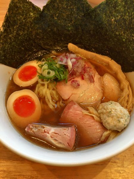 「特製煮干しソバ 手もみ麺」@麺処 いち林の写真