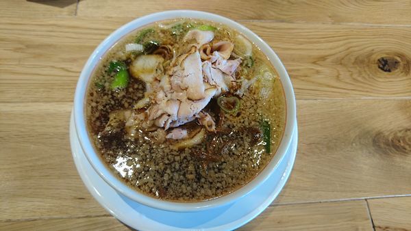 「バラそば醤油(こってり)680+肉増し100+替え玉140」@バラそば屋 上板橋店の写真