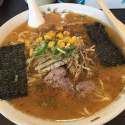 ネギ味噌ラーメン中盛り